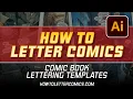 How To Letter Comics - Comic Lettering Templates