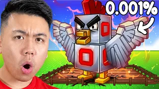 I Made The RAREST Chicken in Grow a Chicken Fighter.. (ROBLOX)