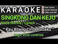 Download Lagu SINGKONG DAN KEJU Karaoke Nada Wanita / Cewek || Lorenza || Arie wibowo