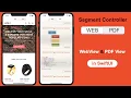 How to display WebView and PDF View with SegmentedControl in SwiftUI UIViewRepresentable Xcode11
