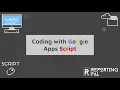 JavaScript - Google Apps Script tutorial
