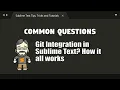 CQ18 Git Integration