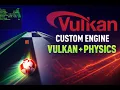 Vulkan-Based Rendering Engine - 2D Tilemaps 3D Meshes Physics