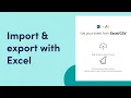 Import and export monday com tutorials
