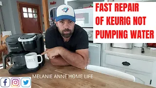 Keurig not pumping water Fast Repair