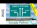 Time More Simple Python Tutorials