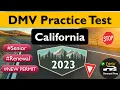 DMV Practice Test California 2023 for New Permit Renewal and Senior Drivers