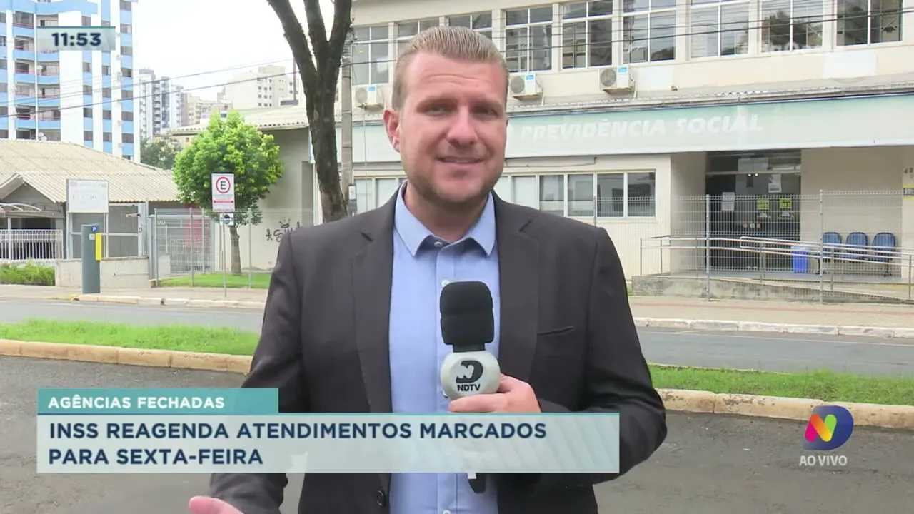 INSS reagenda atendimentos marcados para esta sexta-feira