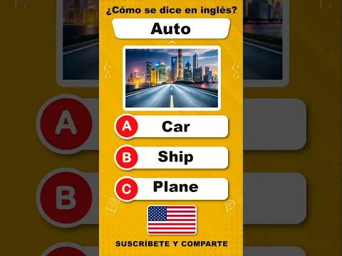 📢 TEST DE INGLES vol. 01.#shorts #viralshorts #ingles #test #reels #shortsvideo