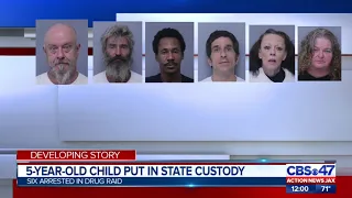 Six arrested in St Augustine drug raid child put in state custody