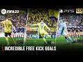 FIFA 23 | Incredible Free Kick Goals | PS5™ 4K 60FPS