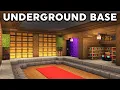 Minecraft Underground Base Tutorial How to Build
