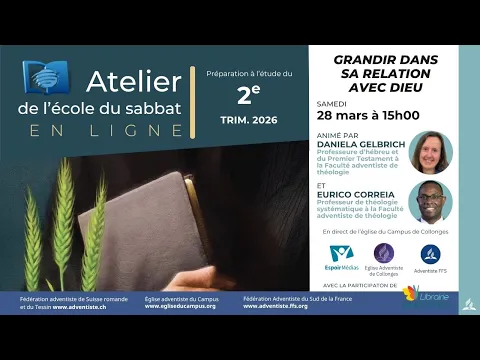 Introduction à l'étude "Grandir dans sa relation à Dieu" présentée par Daniela G. et EURICO C.