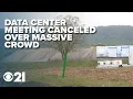 Small PA town s data center meeting canceled after overcrowding
