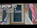 How To Repaint Your Front Door