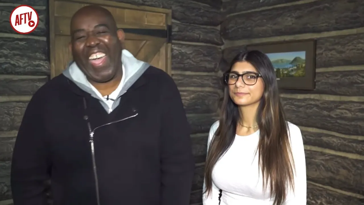 Mia Khalifa tries to guess what a ‘bottle job’ is