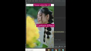 Cartoon Effect on image using python