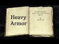 SKYRIM - HEAVY ARMOR Skill Book Locations