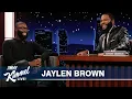 Jaylen Brown on Celtics Trading Him to the 76ers Teammates in Philly Skydiving Over the Pyramids