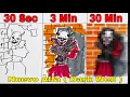 Download Lagu Dibujo al [NUEVO ALFA] en 30 sec, 3 min, and 30 min | Payasos de la ( DARK WEB? ) de Fede Vigevani