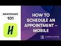 Handshake 101 How to Schedule an Appointment Mobile