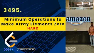 Minimum Operations to Make Array Elements Zero LeetCode 3495 Hard Codemintt