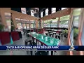 Poolside taco bar opening at Ziegler Park in downtown Cincinnati
