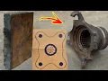 Download Lagu The Ripped Flange Yoke Coupling Magnificent Repaired By Talented Mechanic To Bring Back in Action