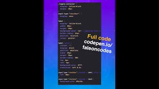 How to Create a Toggle Switch with HTML and CSS Beginner-friendly Tutorial