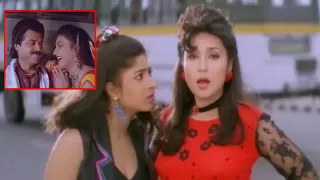 Pokiri Raja Movie || Venkatesh Comedy Scenes || Subha Sree, Pratibha Sinha & Roja | Shalimar