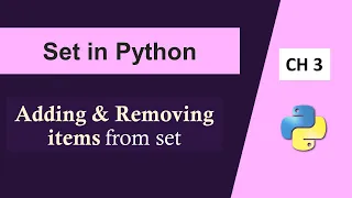 Python Tutorial Sets in Python Built-in Set Methods Set Operations in Python
