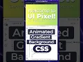 How to Create an Animated Gradient Background with CSS