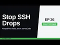 ssh keep connection alive ServerAliveInterval and tmux