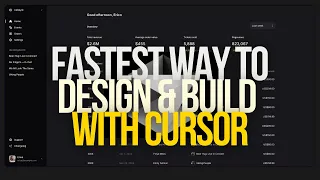 Fastest way to design & build UI : v0 & Cursor tutorial