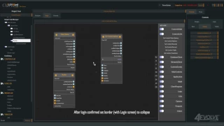 Visual programming with nodes - example