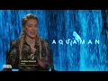 Aquaman Cast Reveal Secret Superpowers
