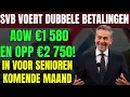 Download Lagu SVB voert dubbele betalingen in voor senioren komende maand AOW