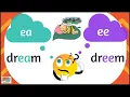 PHONICS - EA or EE Spelling Test Long E