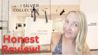 The Silver Collective Initial Necklace unboxing honest review