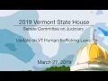 Vermont State House - Update on VT Human Trafficking Laws 19