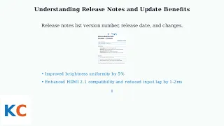 How to Update Alienware Monitor Firmware - Update Release Notes