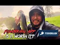 LATE SUMMER BASS FISHING FROM THE BANK using the FISHBRAIN app