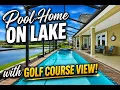 Inside 4305 Eagle Landing Pkwy Luxury Lakefront Pool Home Tour - Orange Park FL