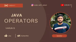 3 Core Java Operators Explained Arithmetic Relational Logical Bitwise Java Tutorial