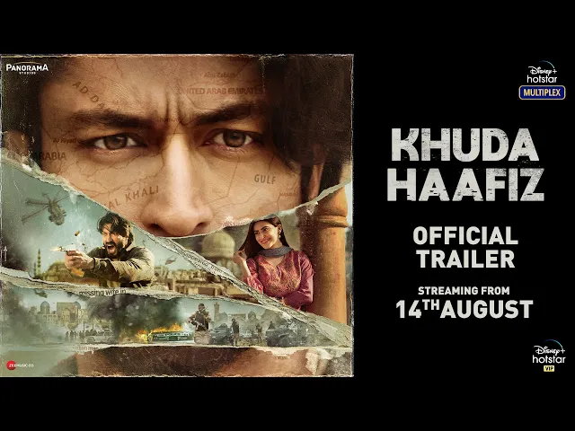 Khuda Haafiz | Official Trailer | Vidyut Jammwal | Shivaleeka Oberoi | Faruk Kabir |14th August 2020
