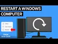 How To Restart A Windows Computer