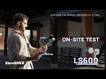 LS600 Laser Scanner On-Site Test