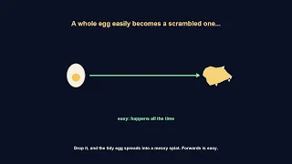 Why You Can t Unscramble an Egg The Arrow of Time Field Trip Earth