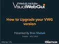 How to Upgrade your Visual WebGui version