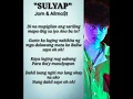Jom & Allmo$t - SULYAP (lyrics)